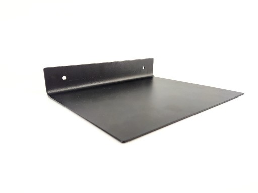 Zdjęcie oferty: Półka metalowa czarna ścienna wisząca 24 cm loft