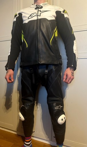 Zdjęcie oferty: Kurtka Motocyklowa Alpinestars eu56 skórzana