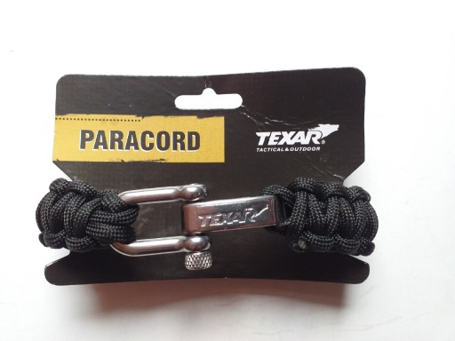 Zdjęcie oferty: BRANSOLETA Paracord Survival Szekla TEXAR  