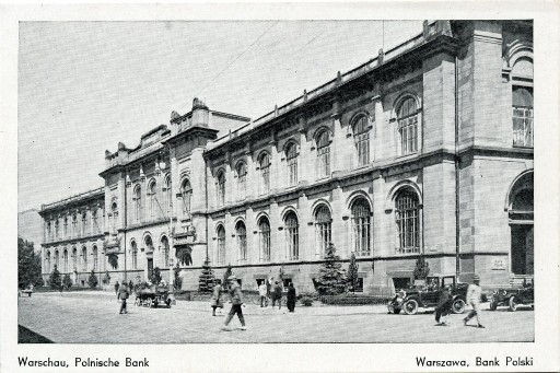 Zdjęcie oferty: WARSCHAU. Polnische Bank- WARZSAWA.. okupacja GG