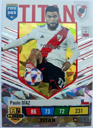 Zdjęcie oferty: Paulo DIAZ TITAN FIFA 365 2023 #25