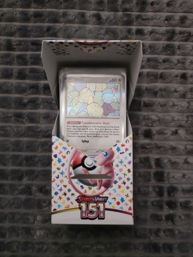 Zdjęcie oferty: Pokemon TCG Mew 151 - pakiet 32 kart holo