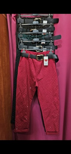 Zdjęcie oferty: Spodnie blink blink plus pasek 