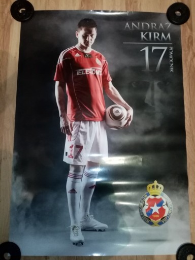 Zdjęcie oferty: Plakat Wisła Kraków Andraz Kirm