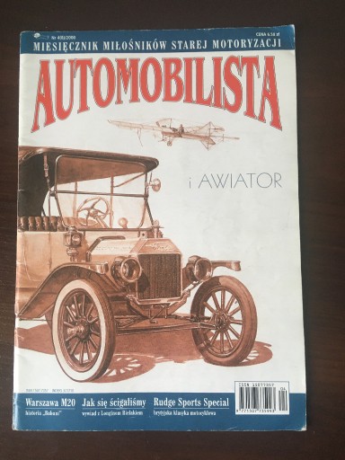 Zdjęcie oferty: Automobilista 04/2000