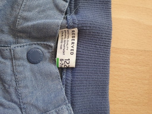 Zdjęcie oferty: Reserved spodnie jasny jeans 122 cm