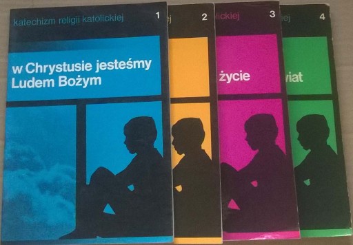 Zdjęcie oferty: Katechizm religii katolickiej dla Liceum Część 1-4