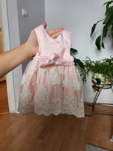 Zdjęcie oferty: American princess różowa sukienka 3-6 mies. 68cm