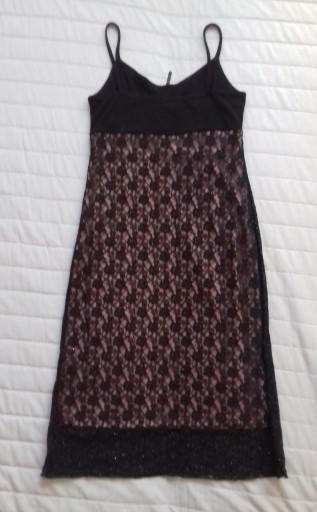 Zdjęcie oferty: ANTALL koronkowa czarna sukienka r.34