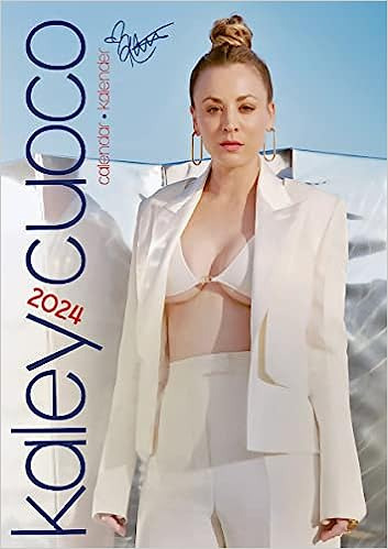 Zdjęcie oferty: Kaley Cuoco 2024 Calendar 30x42