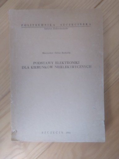 Zdjęcie oferty: Podstawy elektroniki dla kierunków nieelektrycznyc