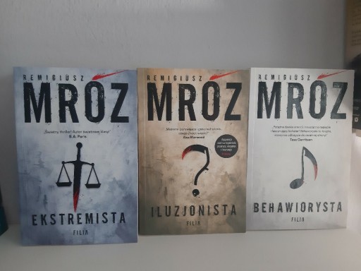 Zdjęcie oferty: Remigiusz Mróz:Ekstremista,Iluzjonista,Behawioryst