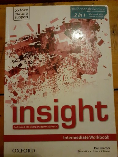 Zdjęcie oferty: Insight podręcznik 2in1  