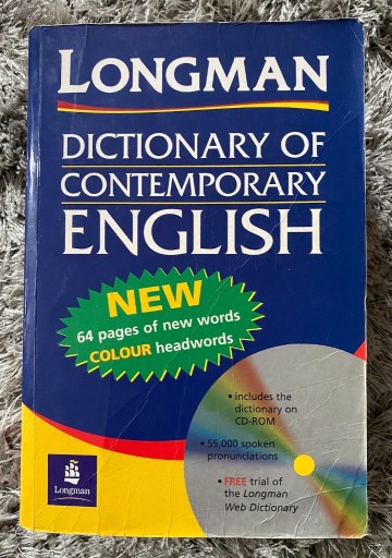 Zdjęcie oferty: LONGMAN Dictionary of Contemporary English 