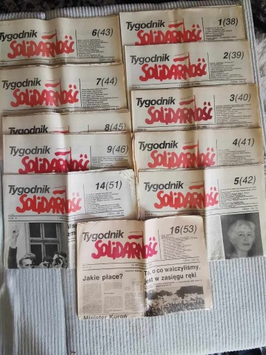 Zdjęcie oferty: Tygodnik Solidarność 1989 r.