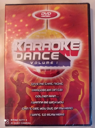 Zdjęcie oferty: Karaoke Dance vol.1 DVD folia