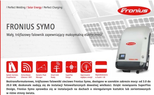 Zdjęcie oferty: FRONIUS FOTOWOLTAIKA 10kW 330W KWIDZYN GW.12/25LAT