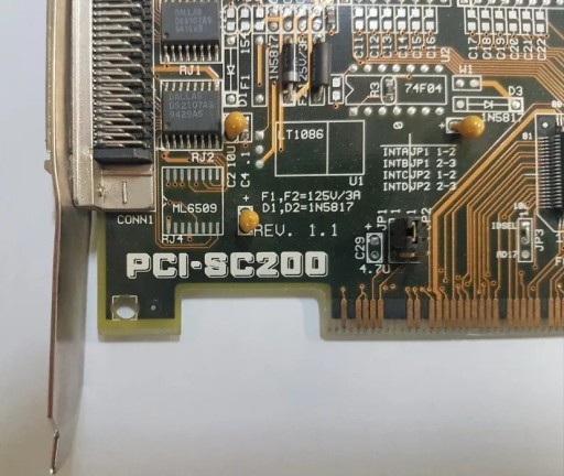 Zdjęcie oferty: Asus PCI-SC200 SCSI Controler CARD 50-PIN