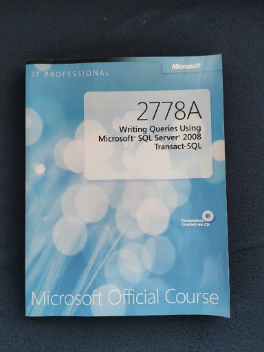 Zdjęcie oferty: Writing queries using Microsoft SQL Server 2008 