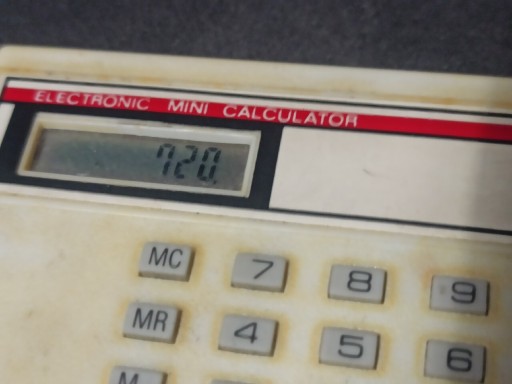Zdjęcie oferty: Kalkulator z lat 90