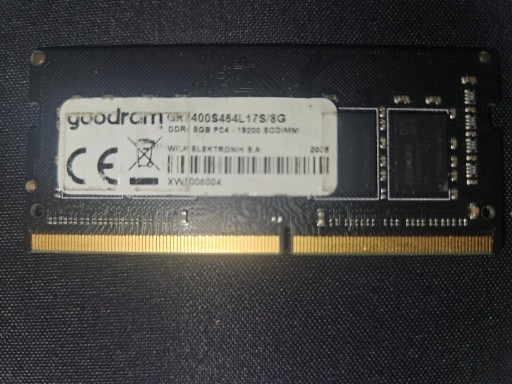 Zdjęcie oferty: Pamięć RAM SODIMM 8GB DDR4 2400 MHz goodram 