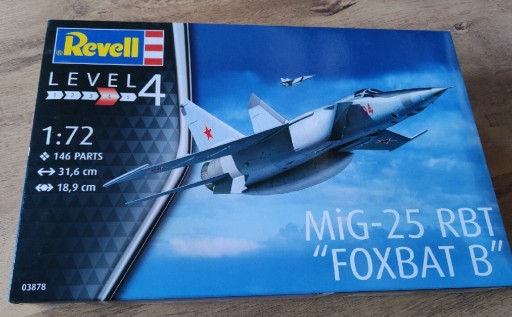 Zdjęcie oferty: Revell 03878 MiG-25 RBT - radziecki samolot 1:72