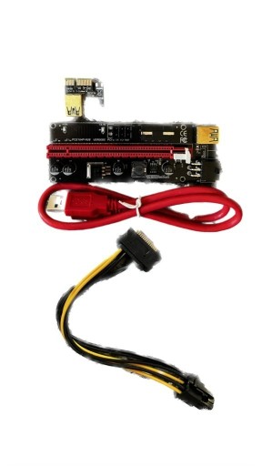 Zdjęcie oferty: RISER PCE164P-N08 VER. 009S SATA USB PCI-E 6-PIN 