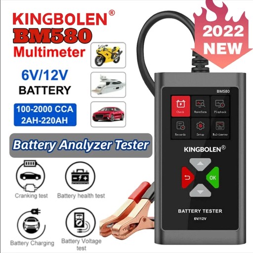 Zdjęcie oferty: Kingbolen BM580 / Tester akumulatora / Język PL