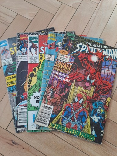 Zdjęcie oferty: Zestaw 5 komiksów Spider-Man 
