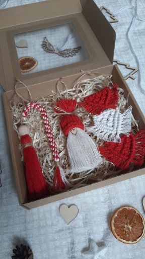 Zdjęcie oferty: Box świąteczny zestaw ozdób świątecznych choinkę