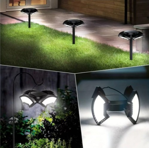 Zdjęcie oferty: Solarna lampa ogrodowa LED 360°