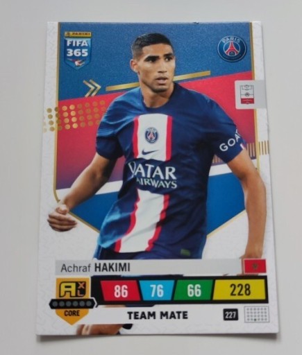 Zdjęcie oferty: FIFA 365 PANINI - ACHRAF HAKIMI 227