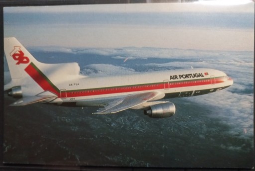 Zdjęcie oferty: Pocztówka TAP Air Portugal Lockheed L-1011-500 