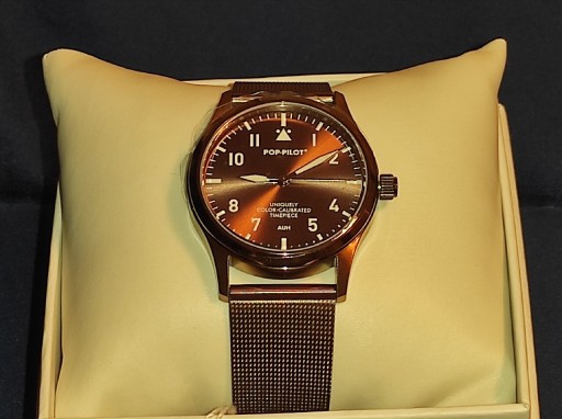 Zdjęcie oferty: POP-PILOT AUH mesh zegarek nowy zegarek