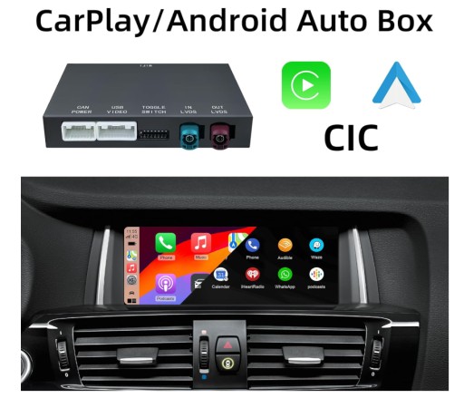 Zdjęcie oferty: Moduł modyfikacji samochodu Wireless CarPlay/Android do BMW system CIC