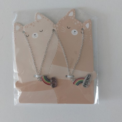 Zdjęcie oferty: NASZYJNIK PRZYJAŹNI best friends Tęcza