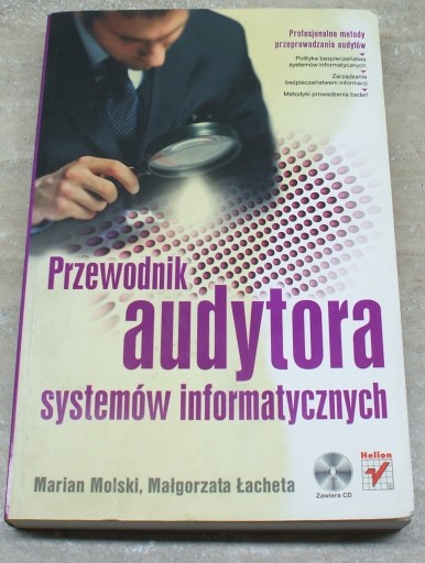 Zdjęcie oferty: PRZEWODNIK AUDYTORA SYSTEMÓW INFORMATYCZNYCH +CD