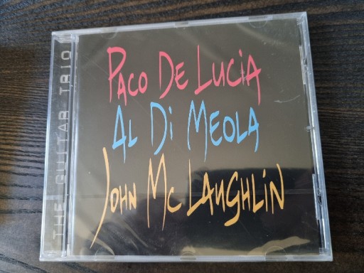 Zdjęcie oferty: Paco De Lucía, Al Di Meola, John McLaughlin: The Guitar Trio  CD nowa folia