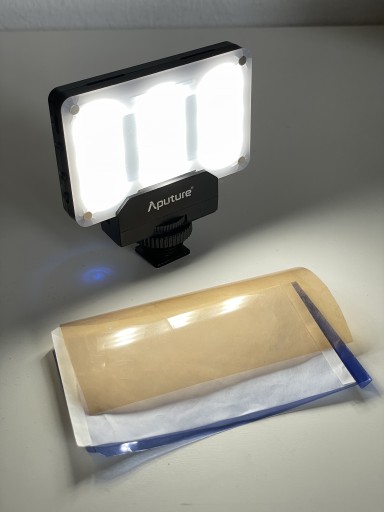 Zdjęcie oferty: Lampa LED Aputure AL-M9 miniaturowa telefon kamera