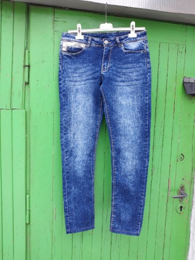 Zdjęcie oferty: Nowe spodnie dżinsowe w pasie 38 cm 