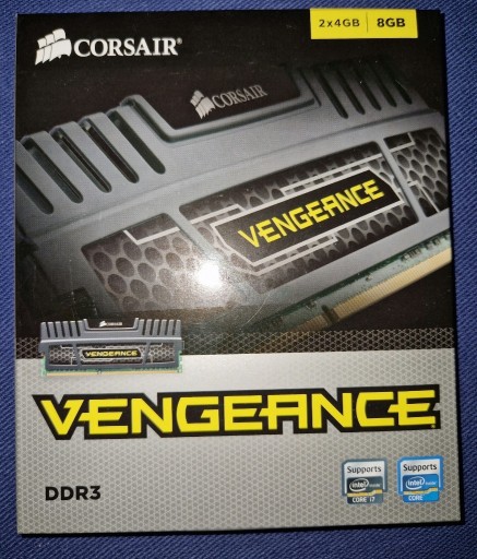 Zdjęcie oferty: Corsair Vengeance 2x 4GB DDR3-1600 MHz