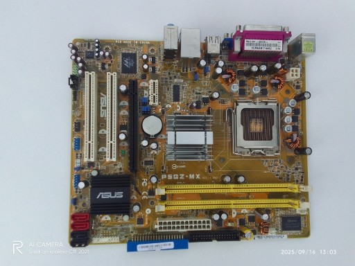 Zdjęcie oferty: Płyta główna ASUS P5GZ-MX LGA775 DDR2 Retro PC Windows XP