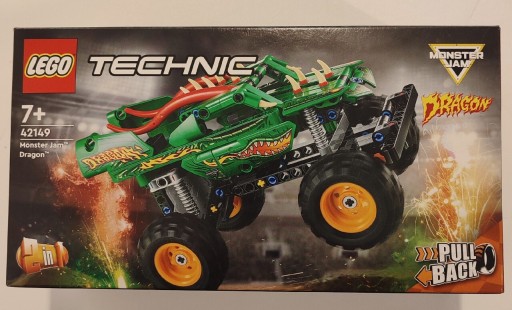 Zdjęcie oferty: LEGO Technic Monster Jam Dragon 42149