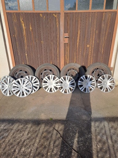 Zdjęcie oferty: koła 16'' z C4 Picasso - 2x lato 2x wielosezon. + 2x kołpaki citroen