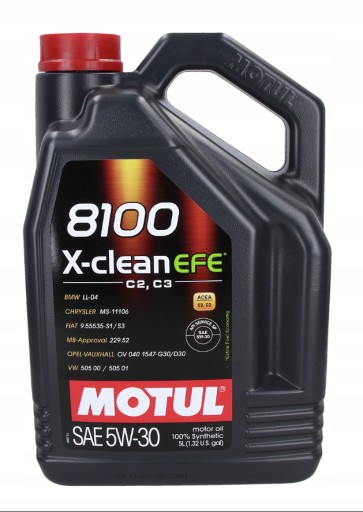 Zdjęcie oferty: Olej silnikowy Motul 8100 X-Clean EFE 5W-30 5L