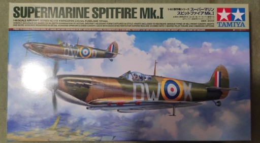 Zdjęcie oferty: Tamiya 61119 Supermarine Spitfire Mk.I 1:48