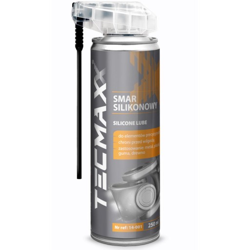 Zdjęcie oferty: TECMAXX Smar Silikonowy 250ml spray z aplikatorem