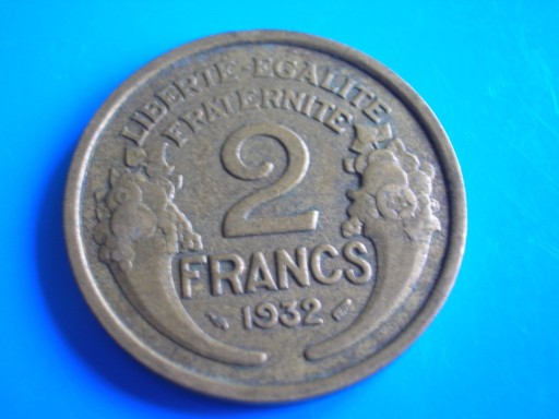 Zdjęcie oferty: Francja 2 francs franki 1932