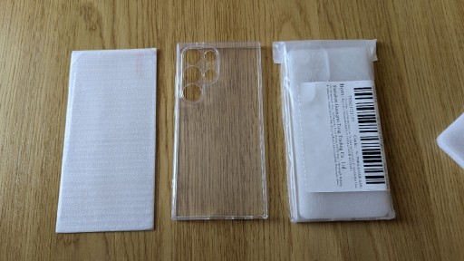 Zdjęcie oferty: Samsung s24ultra przezroczysty case+szkło na ekran