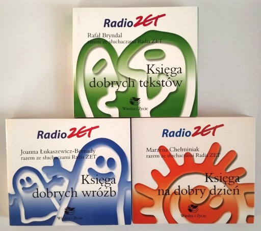 Zdjęcie oferty: Księga dobrych tekstów + Wróżb + Na dobry dzień | Bryndal Radio ZET